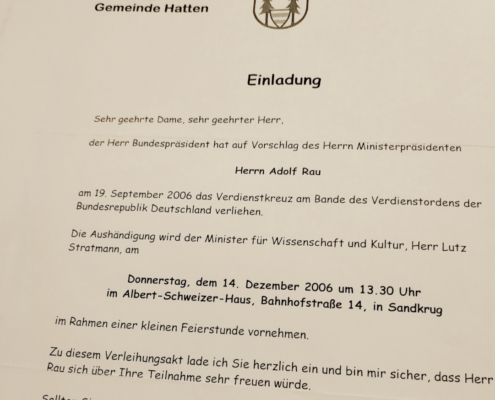 Ursula und Adolf Rau